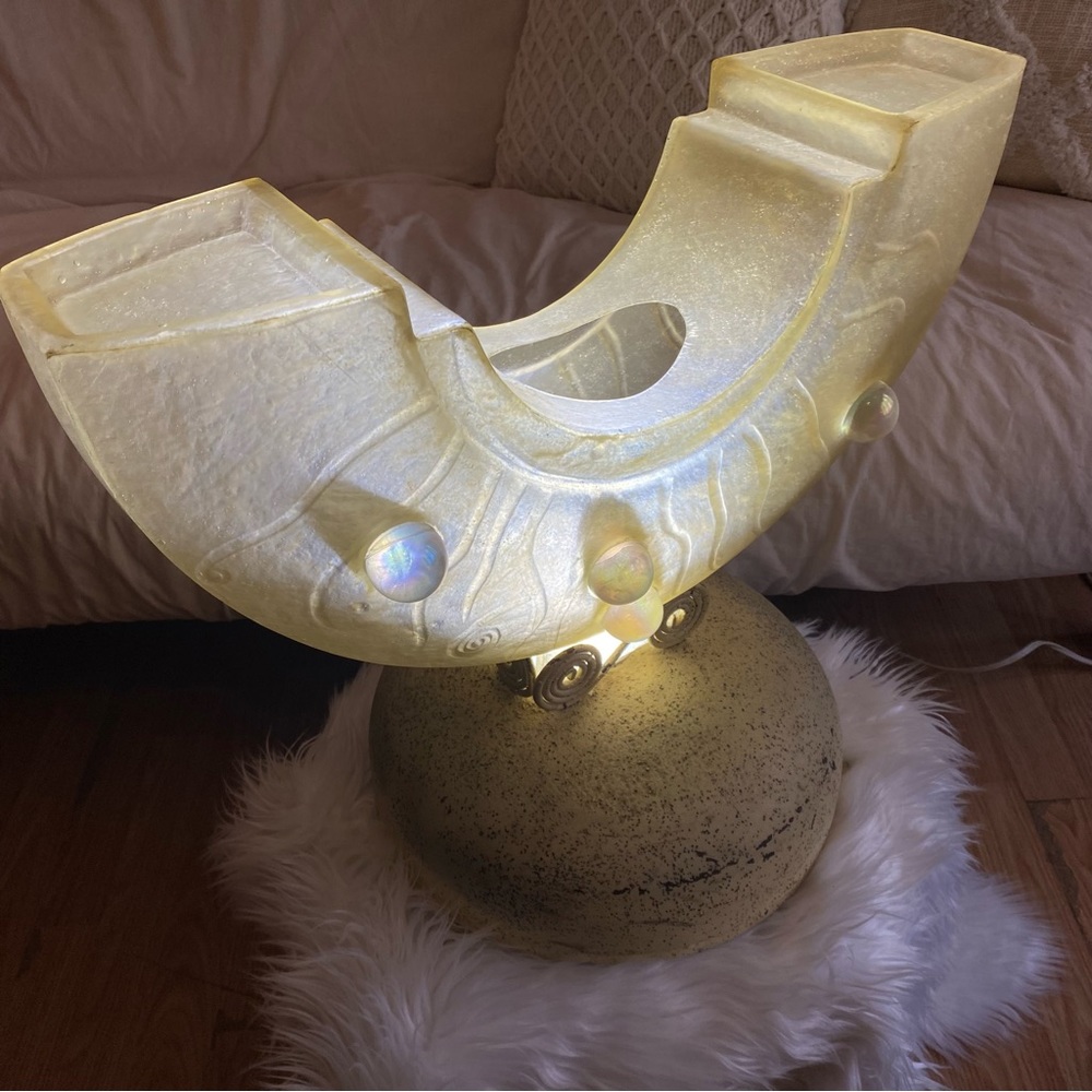 Carlos De Anda Signed Original Collectible Sculptural Fine Art Floor Table Lamp - Picture 7 of 15